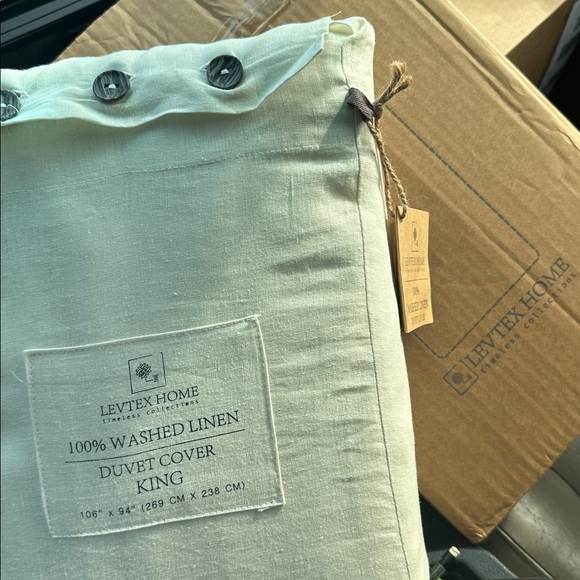 Levtex Linen Duvet Cover